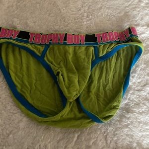 Andrew Christian Lime Green Brief